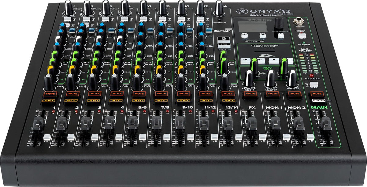 ONYX12 12-Channel Analog Mixer with Wireless Microphones