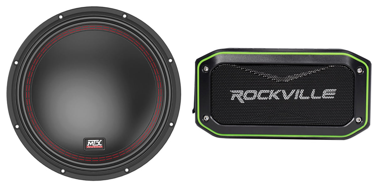 5510-22 10" Subwoofer + ROCK ANYWHERE Home Speaker