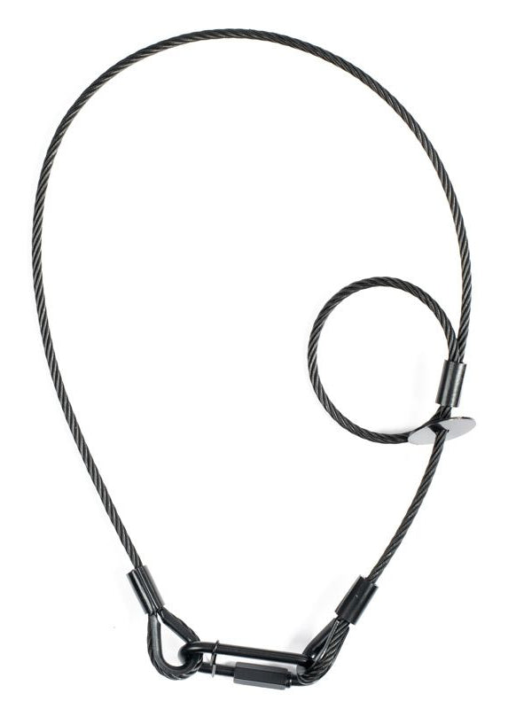 Accu-Cable SC5B 31.5" Inch Black Safety Cable Up to 100 lbs.