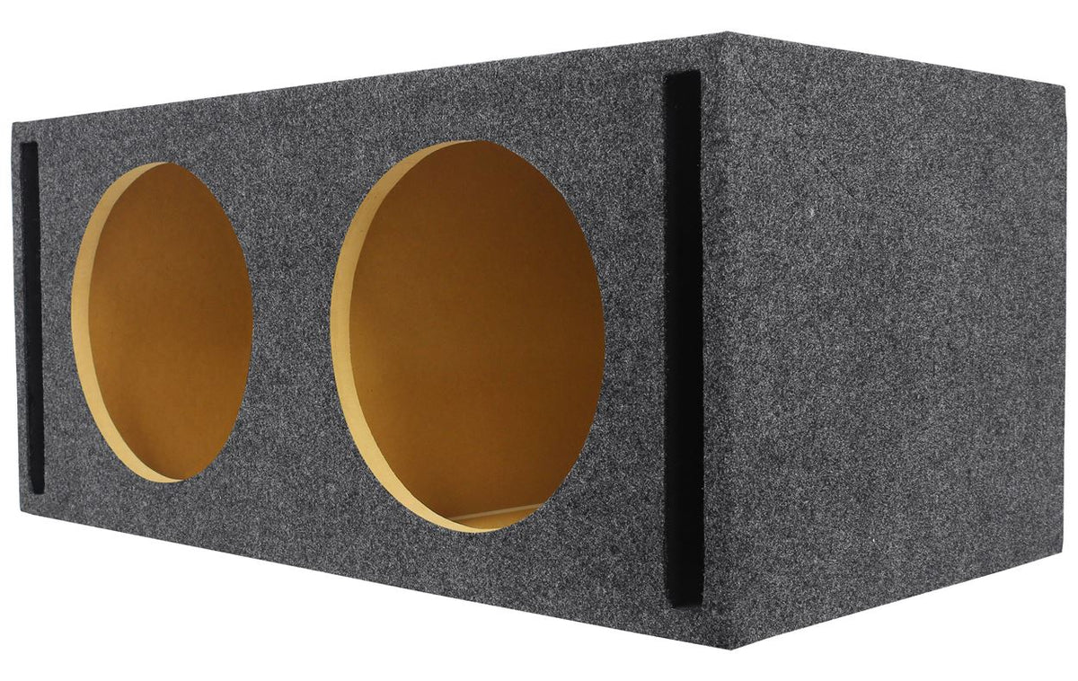 Rockville RDV12M Dual 12 Vented w/Divided Chambers 2.0 Cu Ft/Side Sub Enclosure