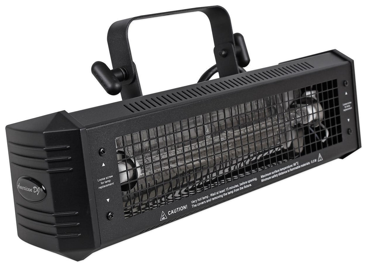 (2) Mega Flash DMX 800W Strobe Lights + (4) Mini LED Strobes + (2) DMX Cables