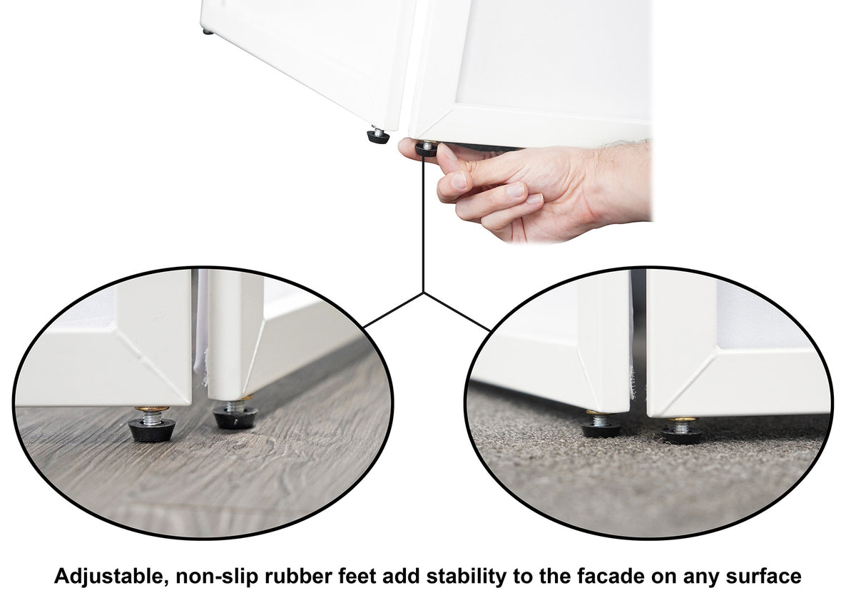4BAR HEX ILS LED Wash Lighting System w/Stand+Footswitch+Bag+Facade