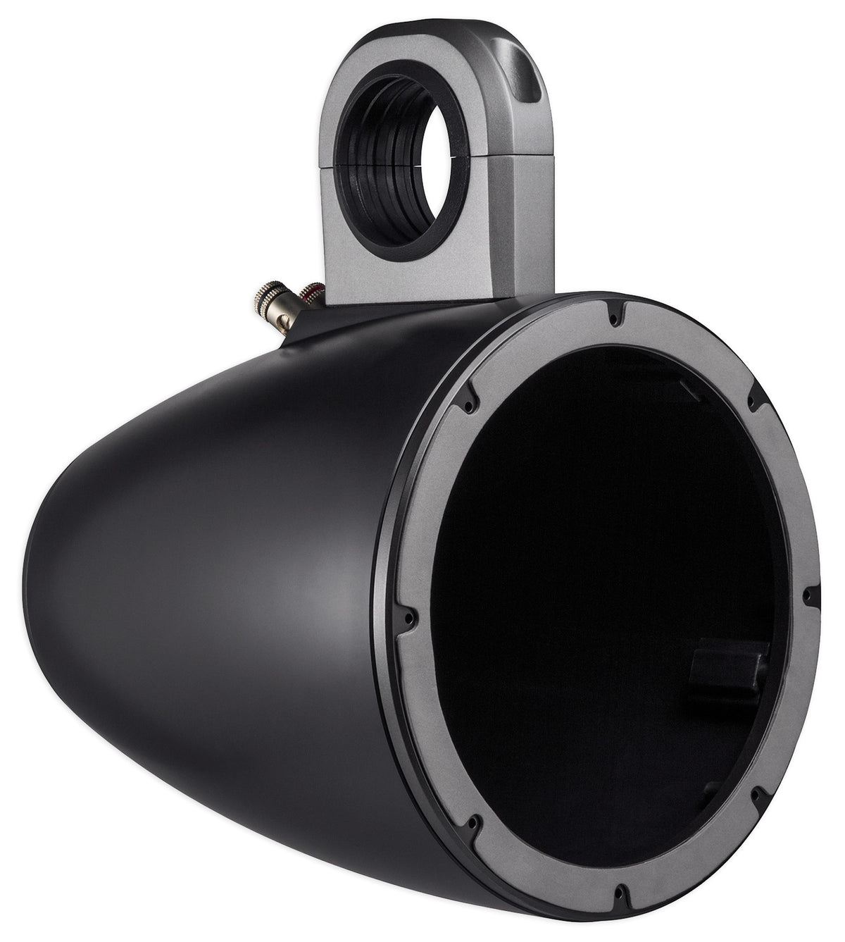 Pair Kicker 43KMTES8B Black Marine 8" Speaker Wakeboard Tower Enclosures KMTES8