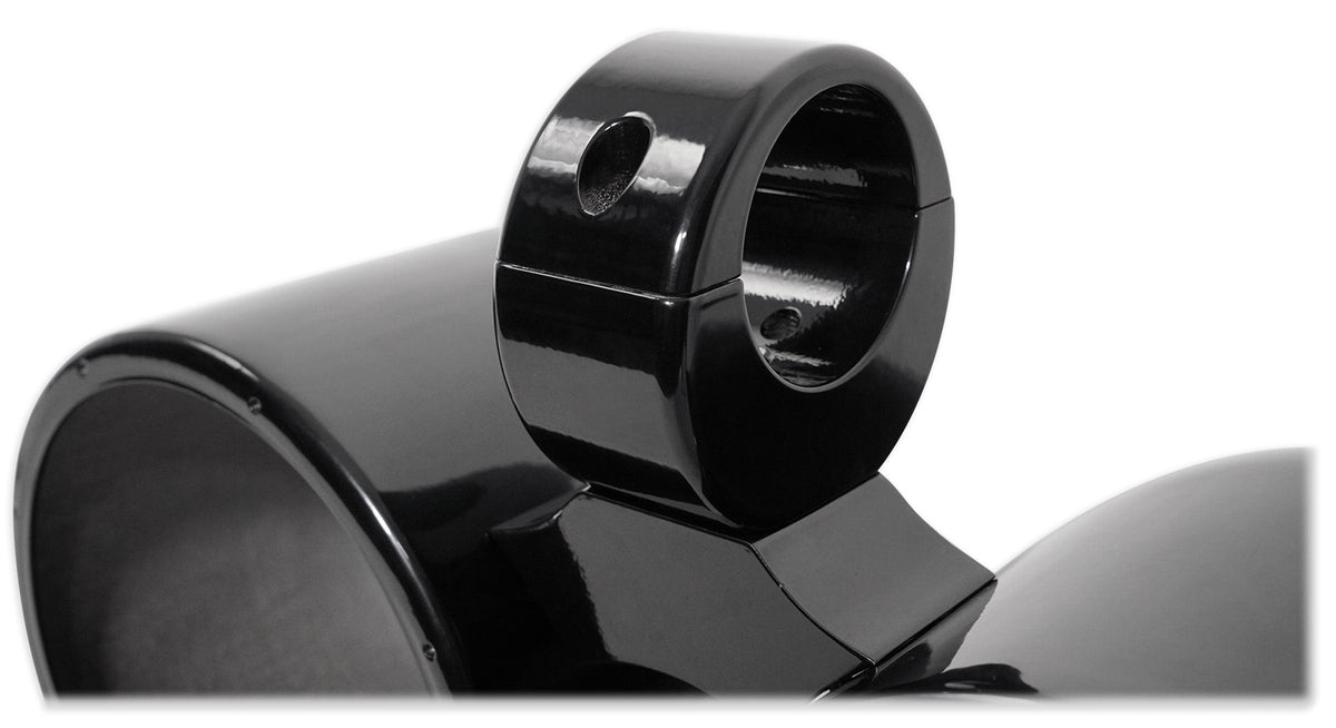 Rockville DMAC80B Dual 7.7" Black Aluminum Metal Wakeboard Tower Speaker Enclosure