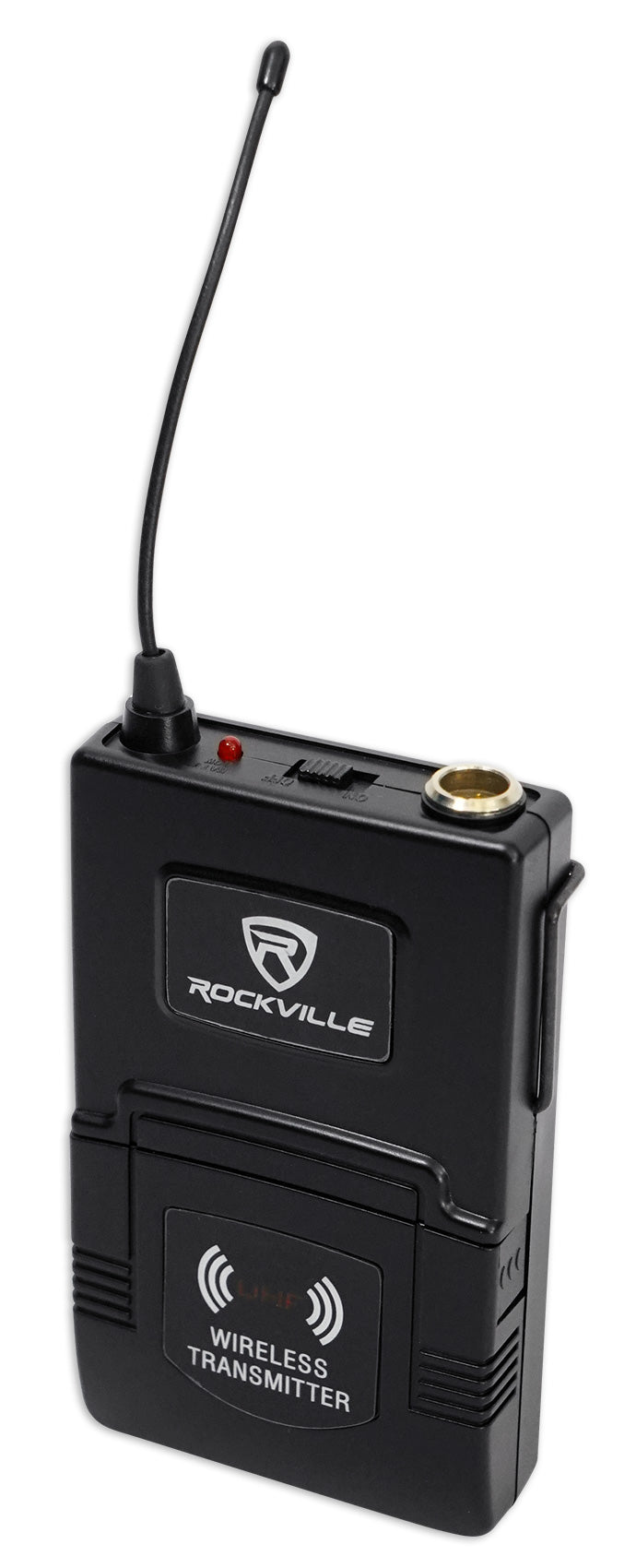 Rockville RWM60U Professional UHF Headset & Guitar Wireless Microphone System