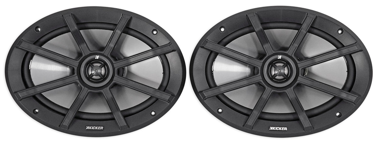6x9" Powersports Speaker Bundle with Waterproof Wire