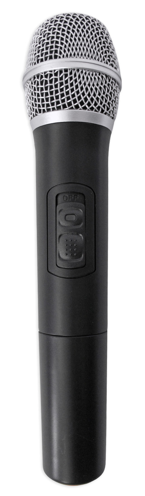 Rockville RWM1202VH VHF Wireless Dual HandHeld Microphone System/Metal Receiver