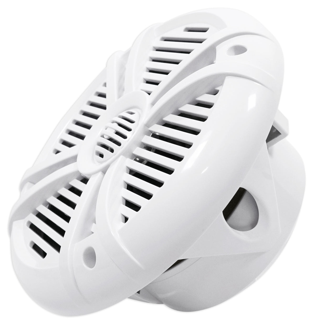 (2) Rockville RMSTS80W 8 inch 1000w Waterproof Marine Boat Speakers 2-Way White