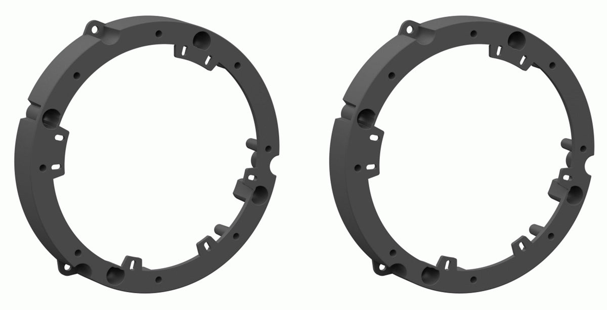 Pair Metra 82-7806 6.5" Speaker Adapter Plates Fits 1998-2007 Honda Accord