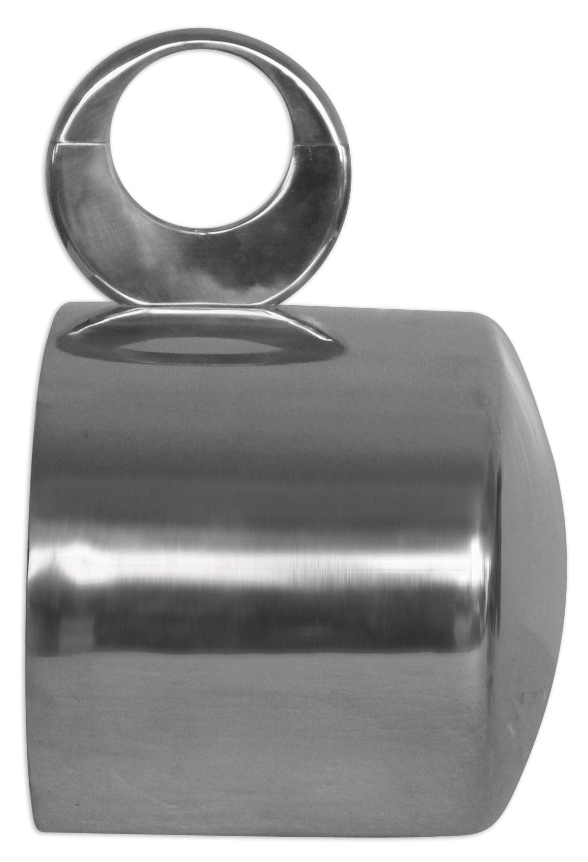 Pair Rockville 6x9 Polished Silver Aluminum Wakeboard Tower Speaker Enclosures