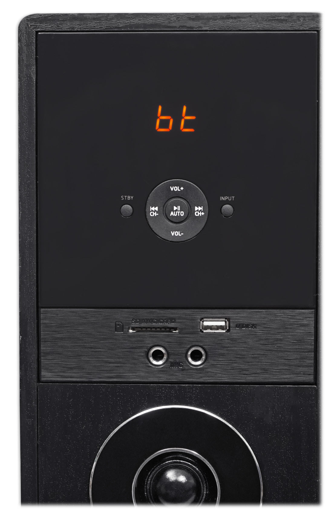 Rockville TM150B Black Home Theatre System Tower Speakers 10" Sub/Blueooth/USB