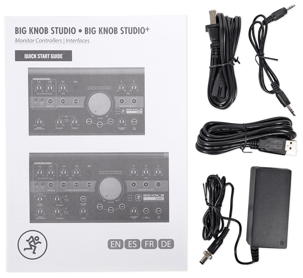Mackie Big Knob Studio + Plus 4x3 Studio Monitor Controller Interface w/ USB I/O
