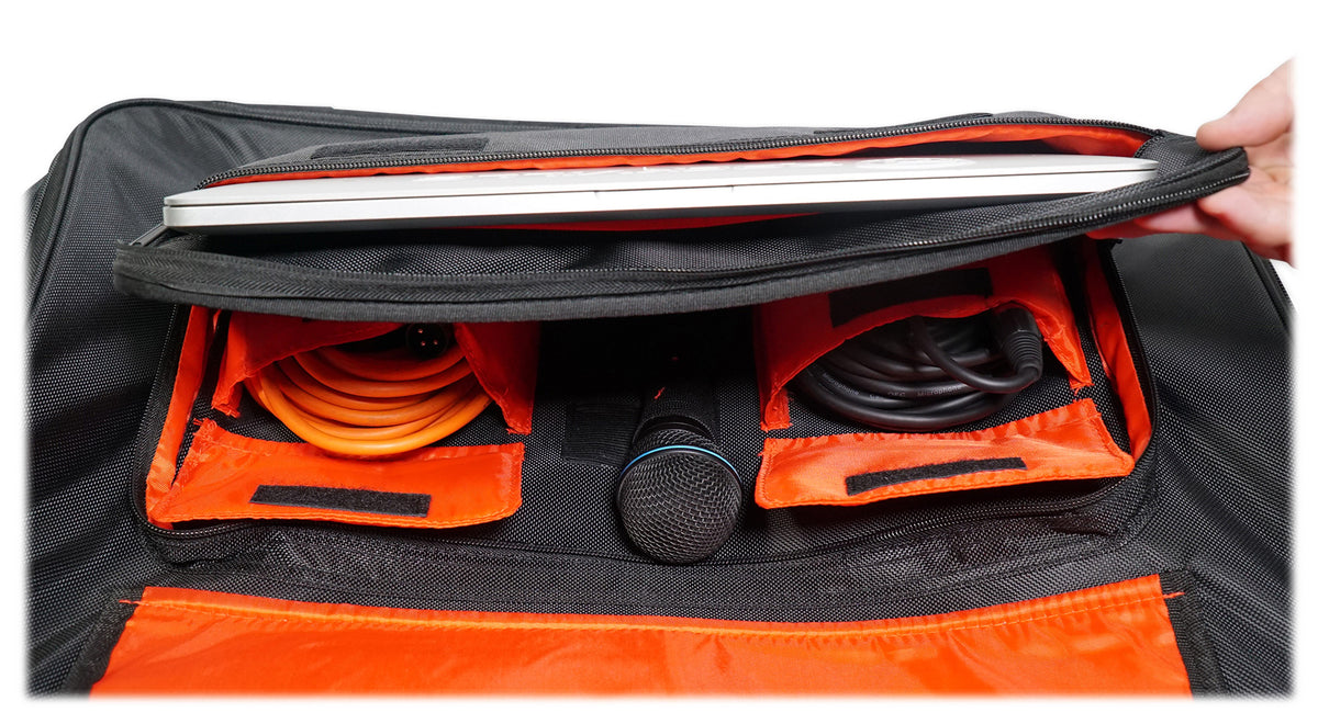 Rockville DJ Carry Case For Mixers/Controllers/CD Players/Laptops+Bonus Gear Bag