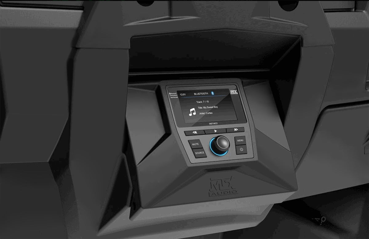 Speakers for 14-18 Polaris RZR XP1000/900+Pods+Amp Bluetooth Player+Dash Kit