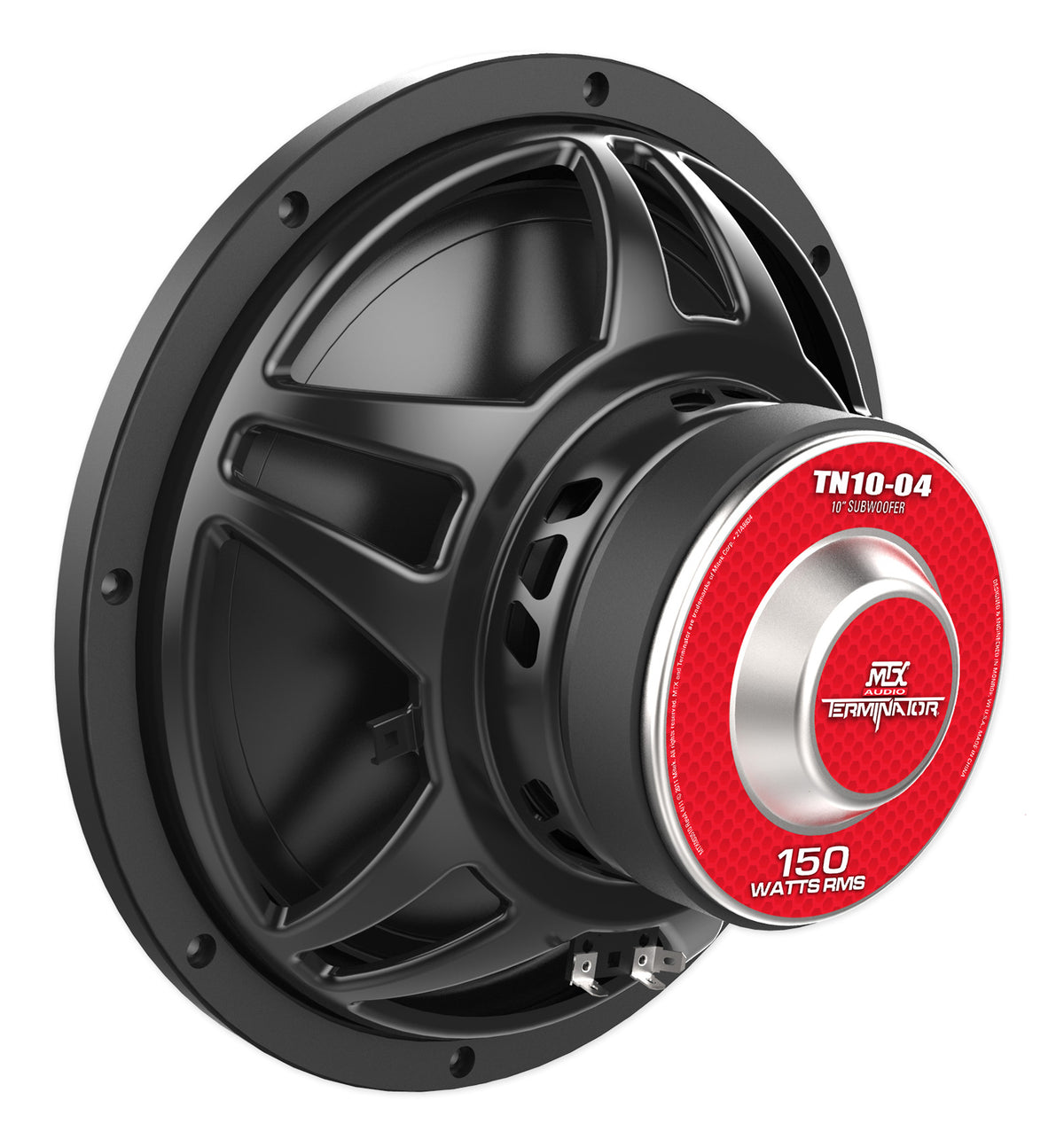 MTX Terminator TN10-04 10” 300 Watt Car Audio Subwoofer+Sealed Sub Box Enclosure