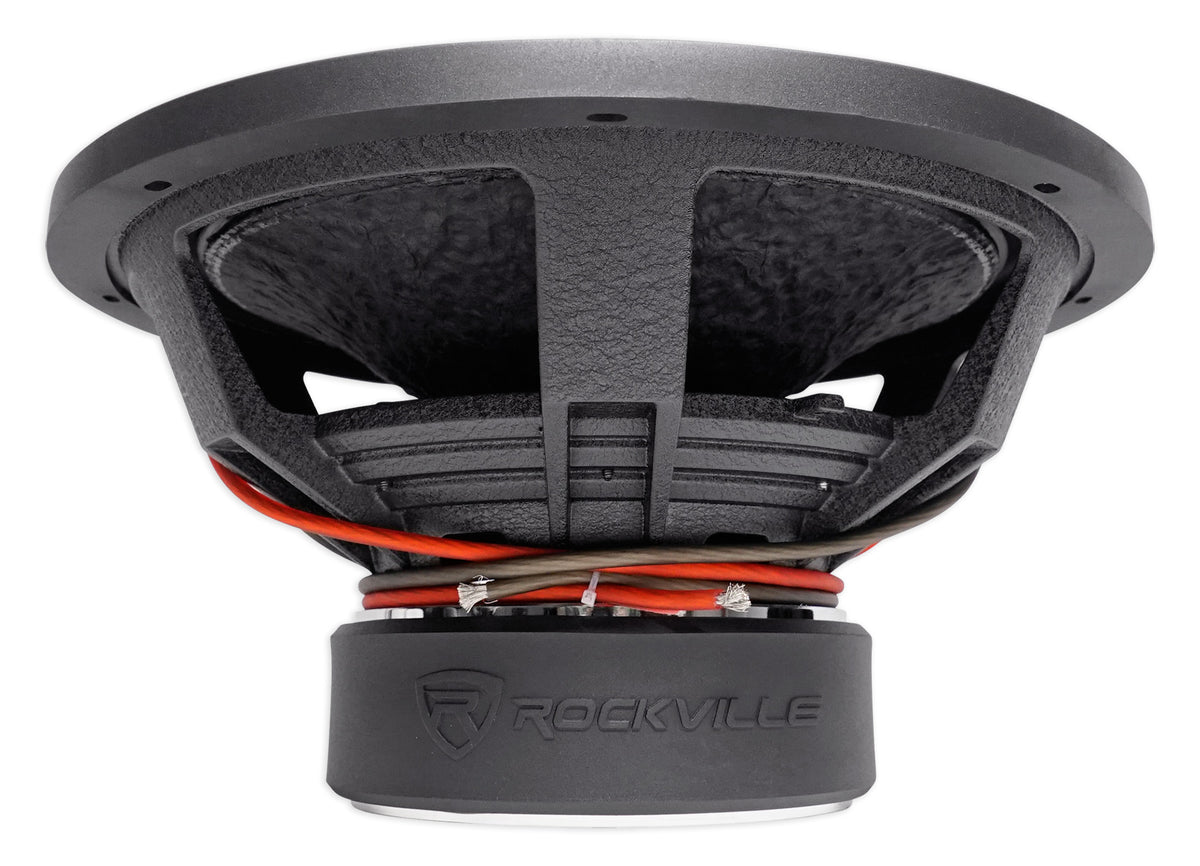 Rockville W15K9D4 15" 5000w Car Audio Sub Dual 4-Ohm Sub CEA Compliant