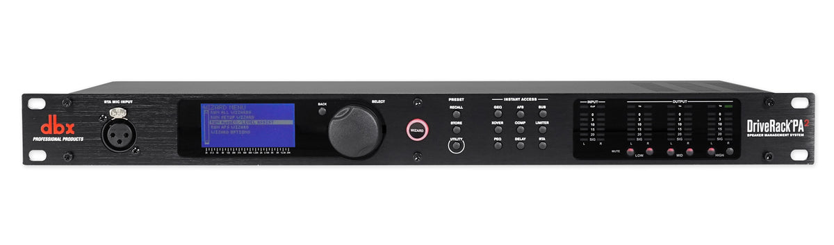 DriveRack PA2 Loudspeaker Management System