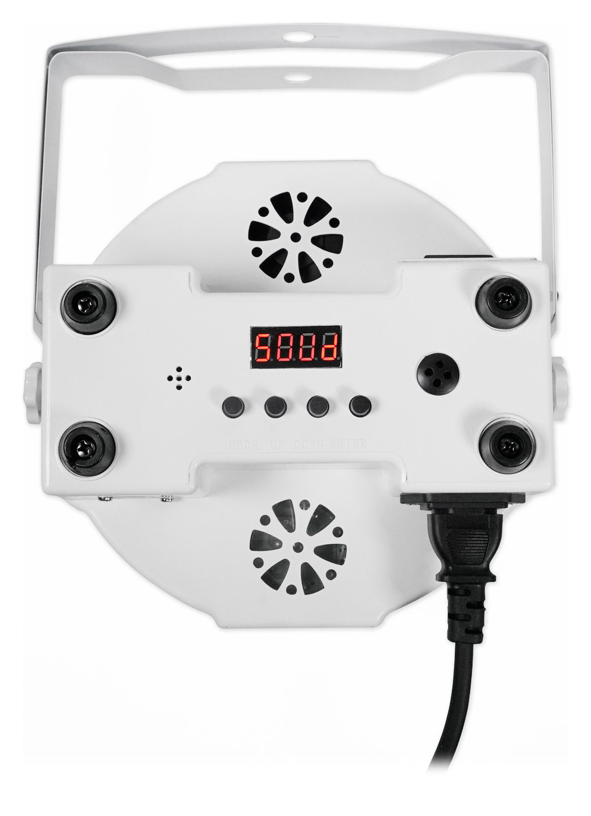 RockPAR50 WHT LED RGB Compact Par Can DJ/Club DMX Wash Light+Cable