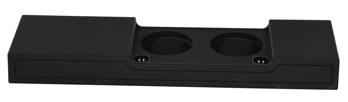 2009-17 Ford F150 Super Crew+2017 F250/350 Super Duty Dual 10 Inch Subwoofer Sub Box