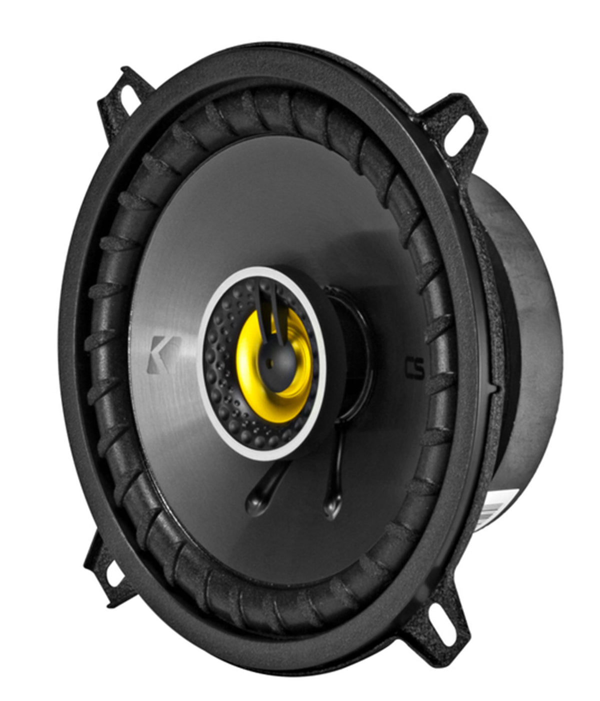(4) Kicker 5.25" Polished Metal Tower Speakers for RZR/Jeep/ATV/UTV