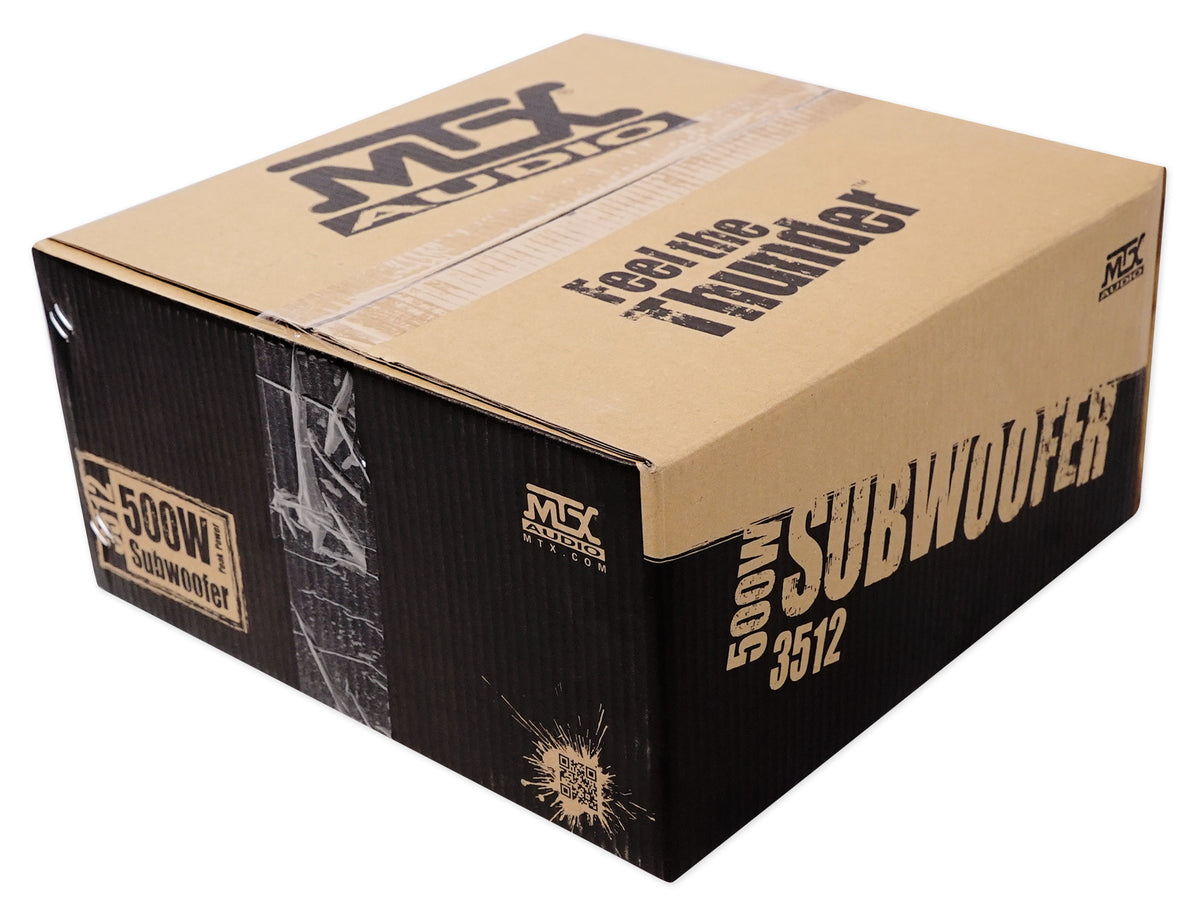 MTX 3512-02 12" Subwoofer + Portable Bluetooth Speakers