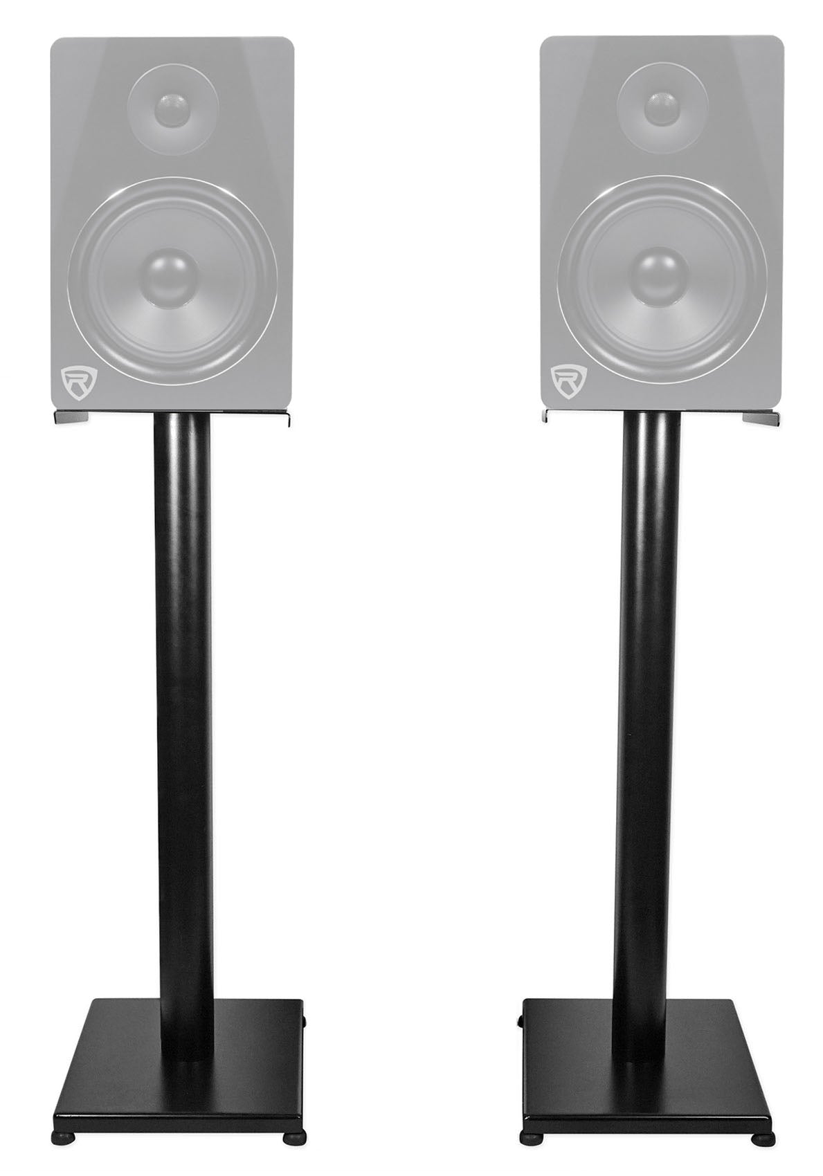 Pair Mackie MR524 5” 50 Watt Powered Active Studio Monitor Speakers+29" Stands
