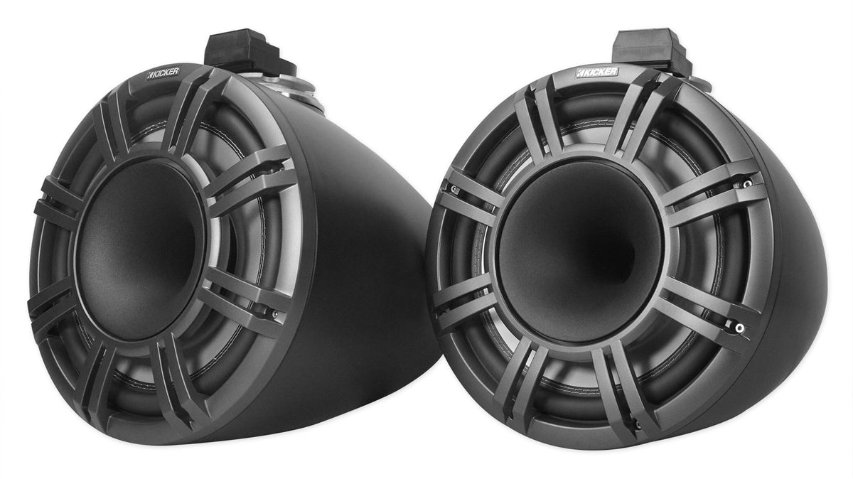 Pair Kicker KMTC11 HLCD 11" 600w Horn-Loaded LED Wakeboard Tower Speakers 44KMTC114