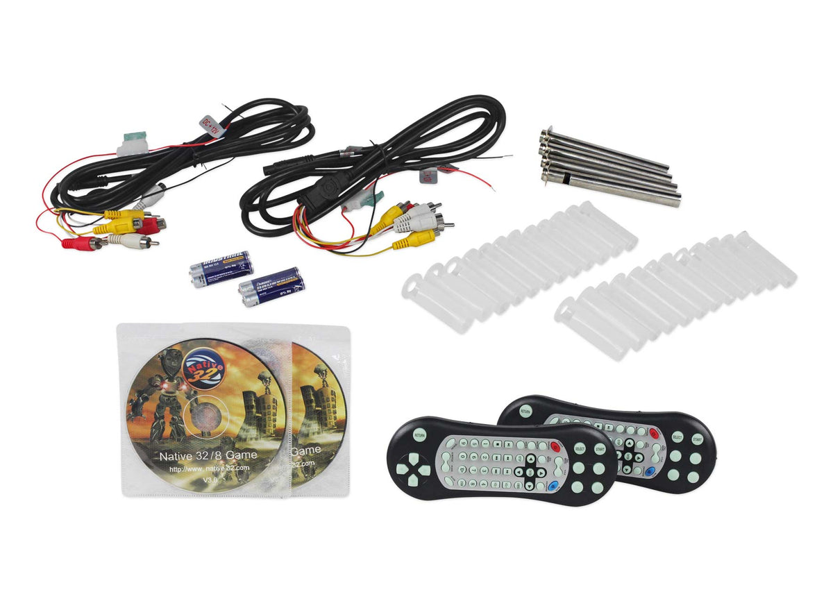 Rockville RVD951-BK 9” Black Dual DVD/USB/HDMI/SD Car Headrest Monitors + Games