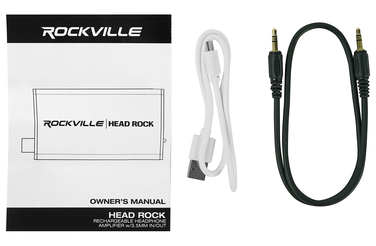 K72 Headphones with HeadRock Headphone Amplifier