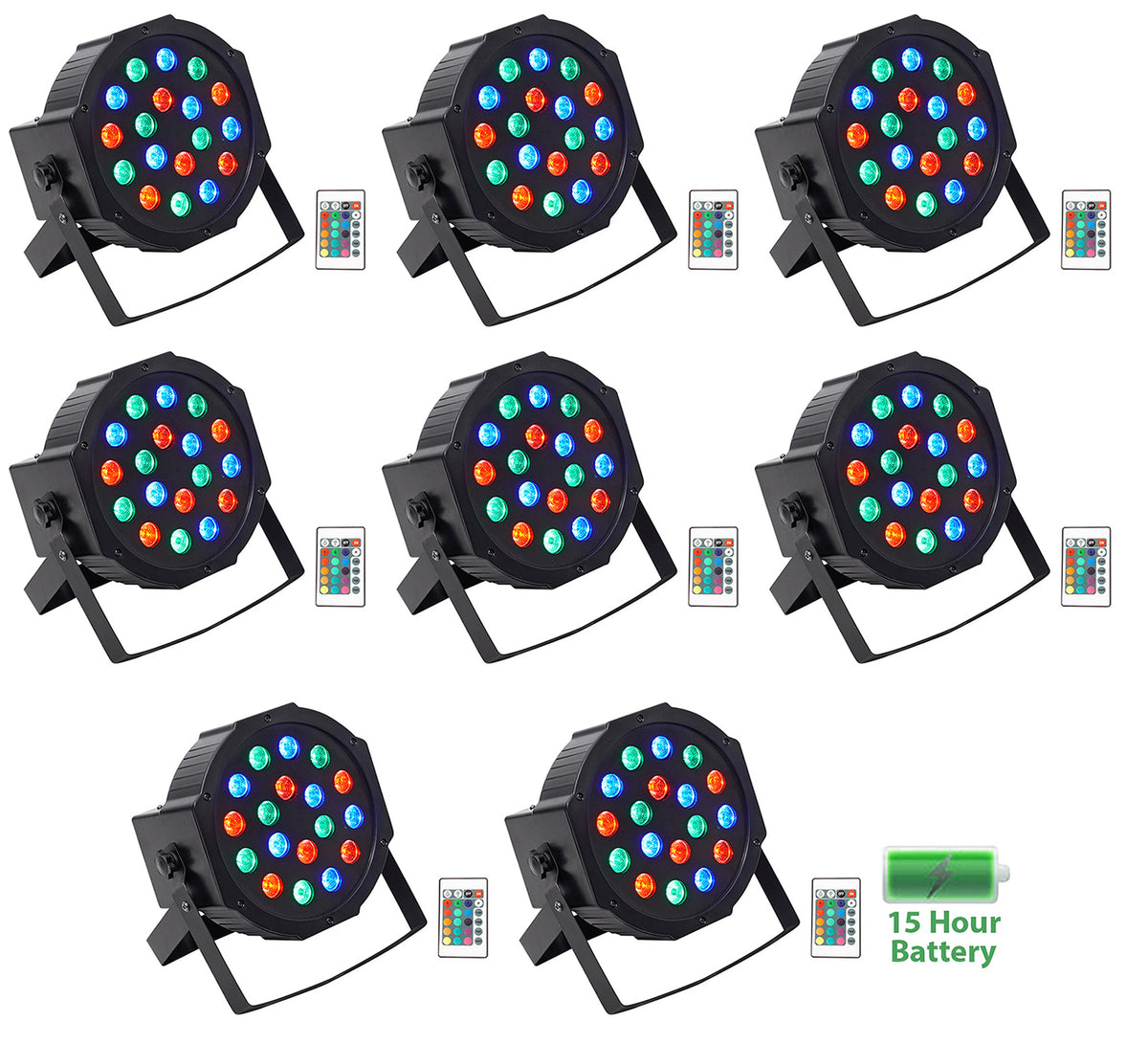 BATTERY PAR 50 8-Pack