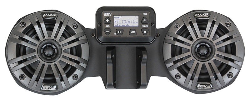 RKR-2K Front Fairing 4" Speakers + Bluetooth Receiver