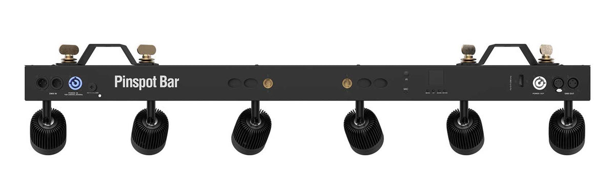 Chauvet DJ Pinspot Bar DMX w/ (6) Independantly Controlled Pinspots Lights