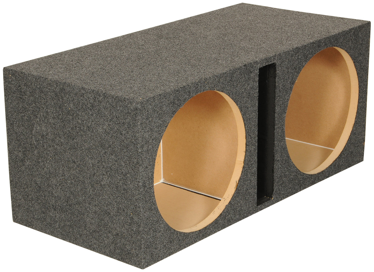 MTX 5515-22 15" 800 Watt DVC 2-ohm Car Audio Subwoofer+Vented Sub Box Enclosure
