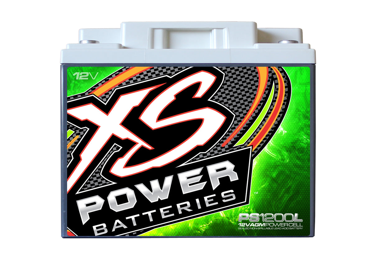 XS Power PS1200L 2600A Amp 12V Power Cell AGM Car Audio Battery 1500W / 3000W