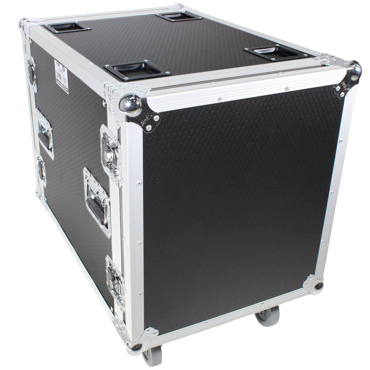 Pro X T-12RSS24 24" Depth Standard 19" 12U Rack Case w/ Wheels