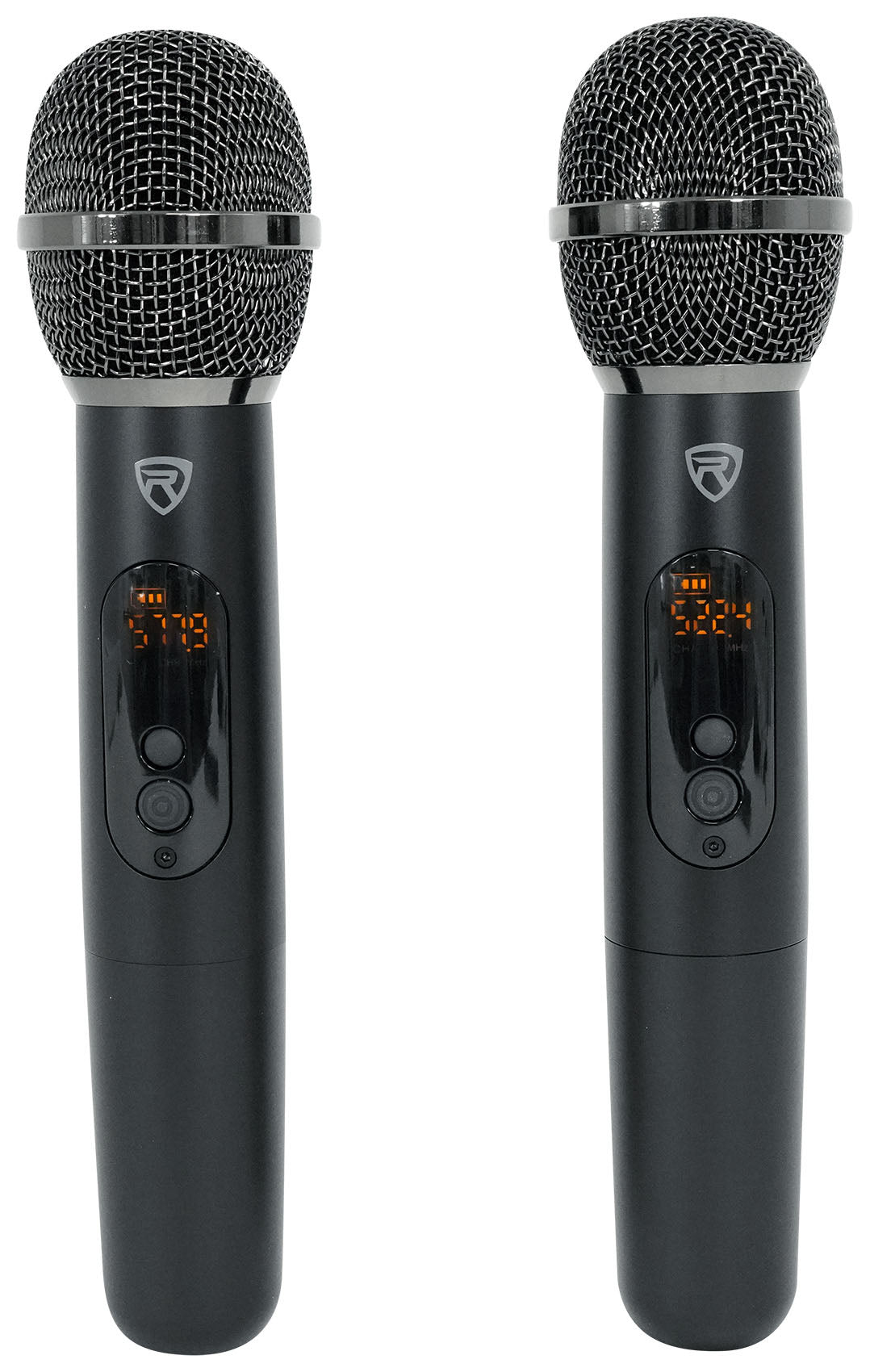 Rockville RWM-4Z Quad Wireless UHF Handheld/Headset Microphone System 20 Channel