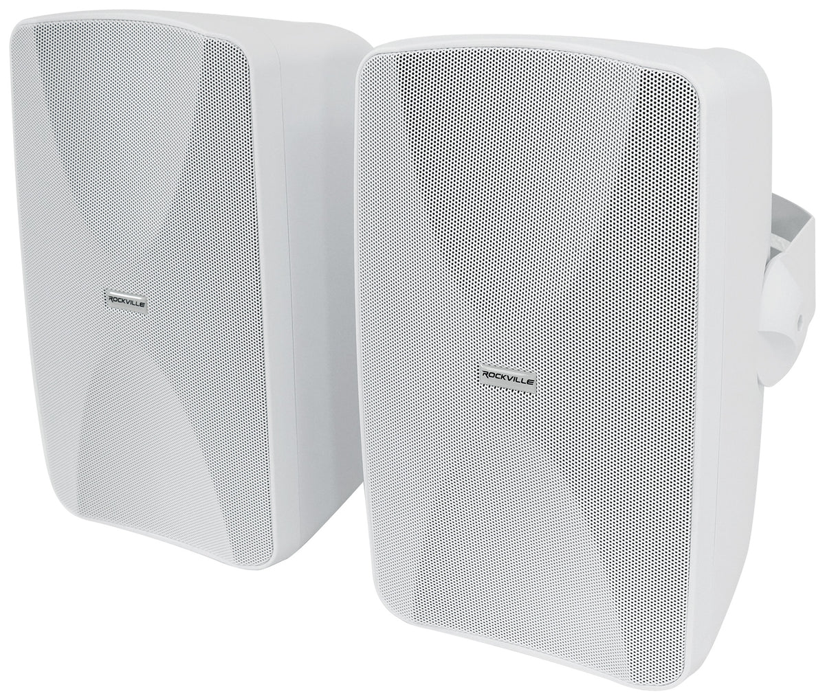 JBL VMA1120 Commercial/Restaurant Amplifier Mixer+(4) White 6.5" Wall Speakers