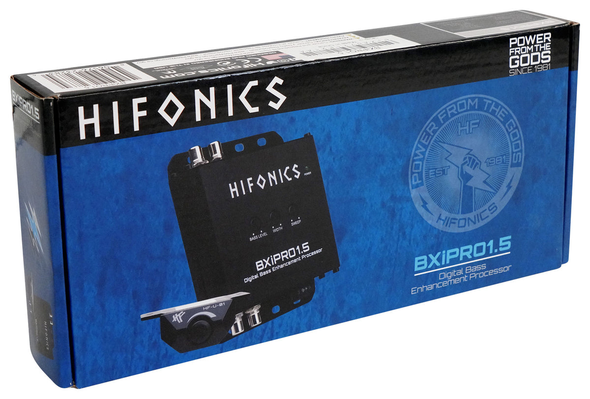 Hifonics BXIPRO1.5 Digital Bass Enhancement Processor