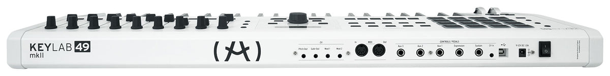 Arturia KeyLab 49 MkII 49-Key Studio Recording Keyboard Controller in White
