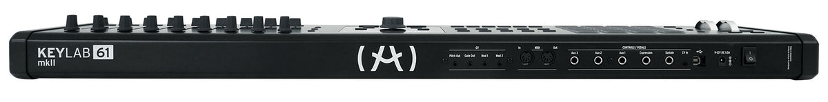 Arturia KeyLab 61 MkII 61-Key Music Production Keyboard Controller in Black