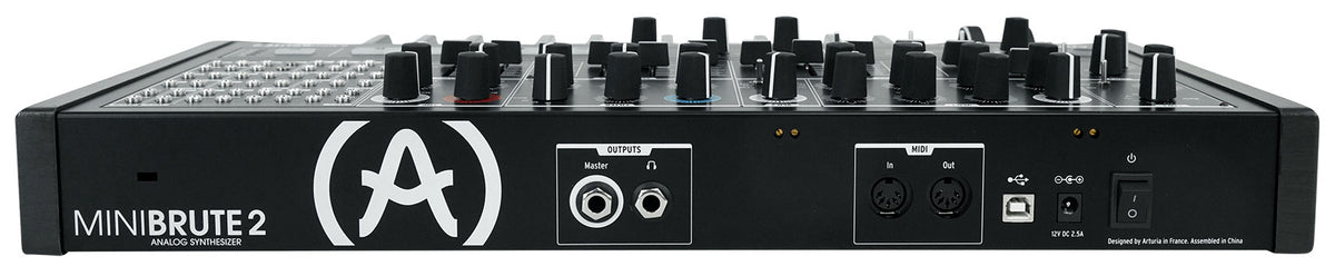 Arturia Minibrute 2 NOIR USB MIDI Analog Synthesizer Monosynth Mini Brute Two