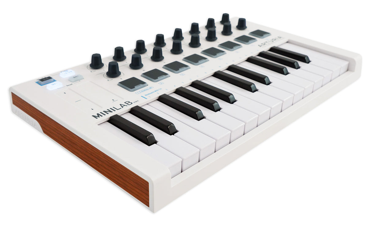 Arturia MiniLab MKII USB MIDI Bus Powered 25-key Keyboard Controller+Software