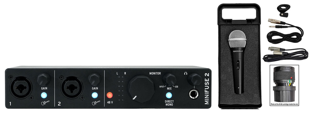 Minifuse 2 Black+RMC-XLR