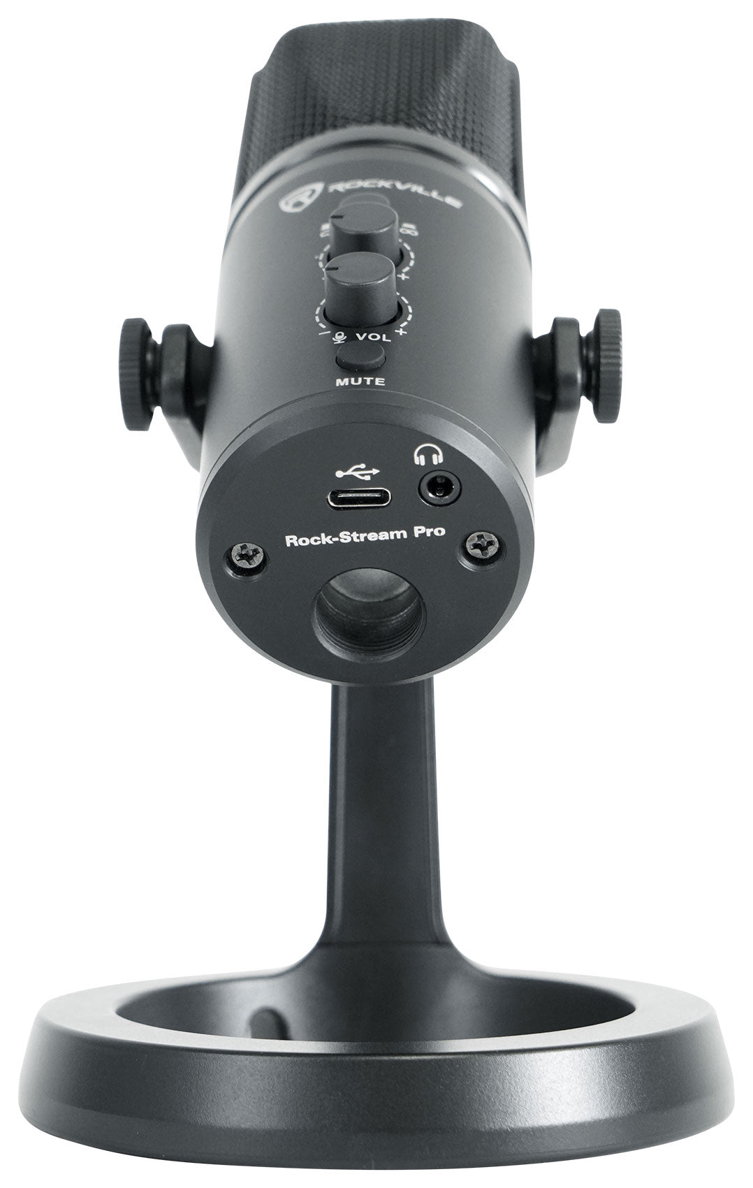 Rockville ROCK-STREAM PRO Gaming Streaming Recording Dual Pattern USB Microphone