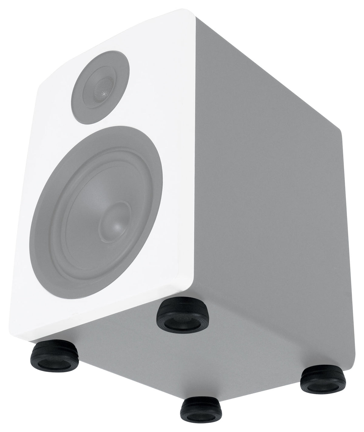 JBL 104SET-BTW Pair Bluetooth Powered Active Studio Monitors+Isolation Feet Pads