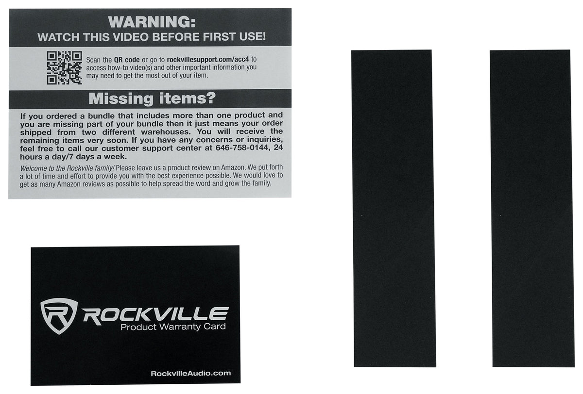 Rockville ACC4 Monitor/Laptop Shelf Accessory For 35MM Pole Mount Speaker Stand