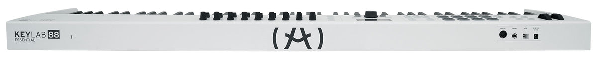 Arturia KeyLab Essential 88-Key USB MIDI Keyboard Controller in White+Software