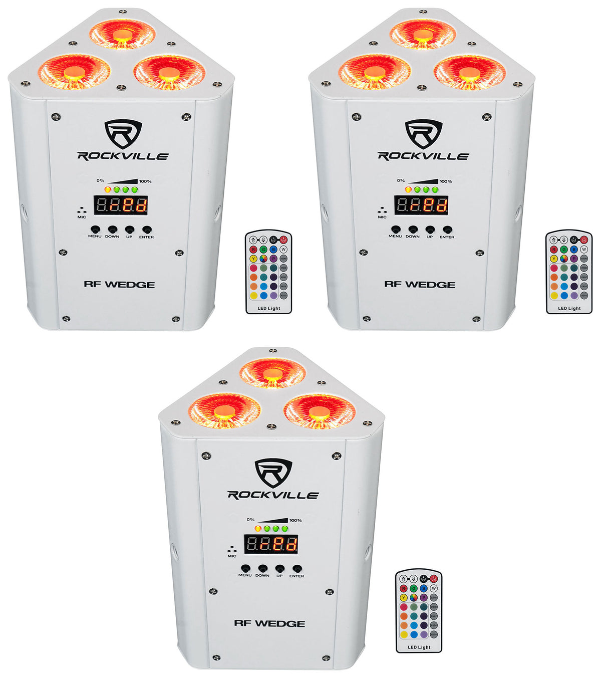 RF WEDGE WHITE 3-Pack
