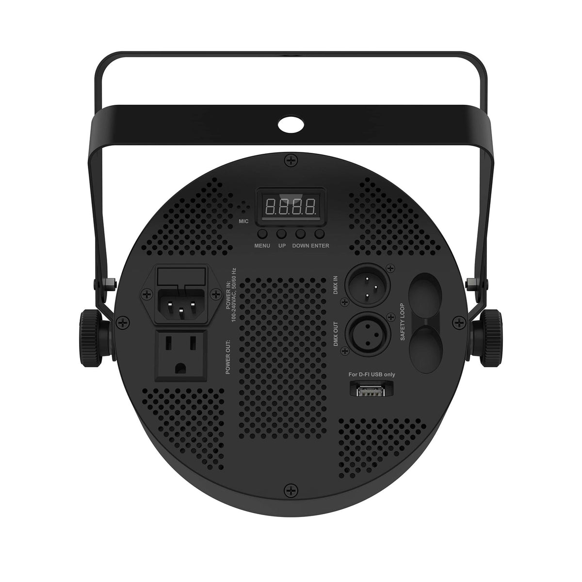 Chauvet DJ SlimPACK Q12 ILS (4) SlimPAR Q12 ILS RGBA Lights+DMX Cables+Carry Bag