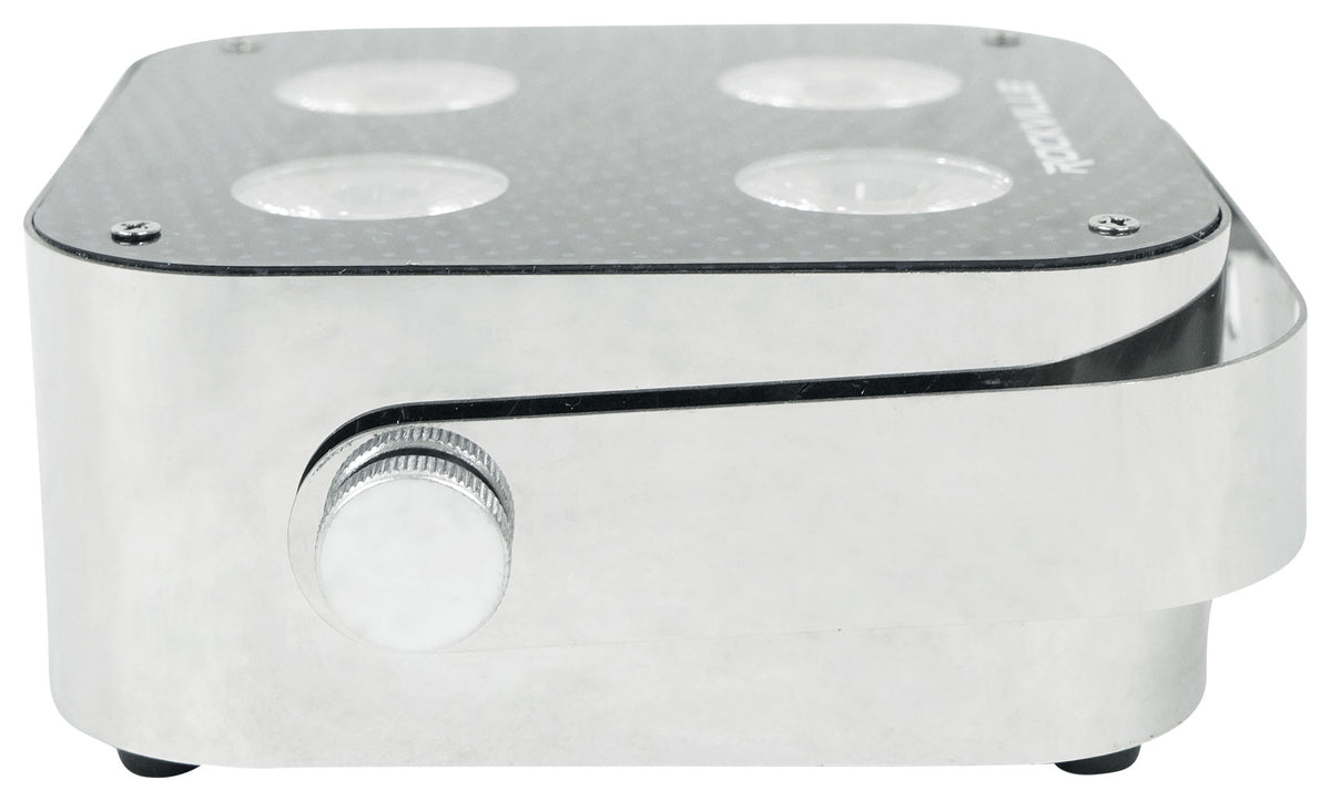 Rockville MINI RF4 Compact RGBWA+UV DJ/Party LED Par Wash Up Light+4ch RF Remote